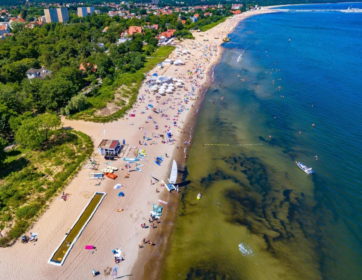 Sopot 34 Przy Plazy Villa ภายนอก รูปภาพ